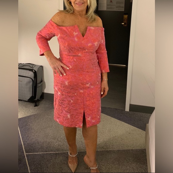 Patterned formal dress - Picture 1 of 6